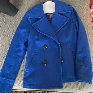 Blue Pea Coat
